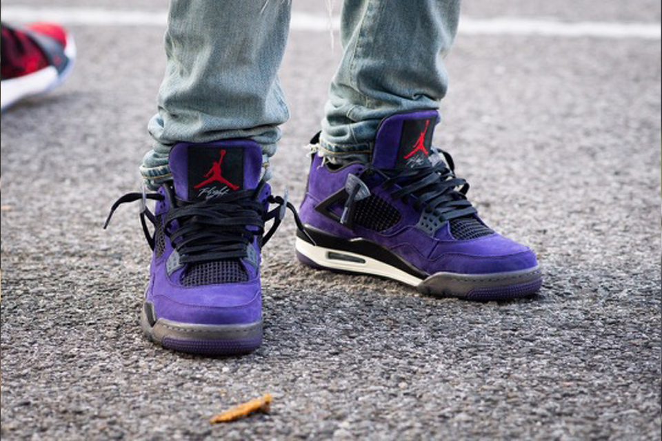 air jordan travis scott purple