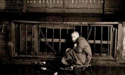Pochette de l'album The Marshall Mathers LP d'Eminem