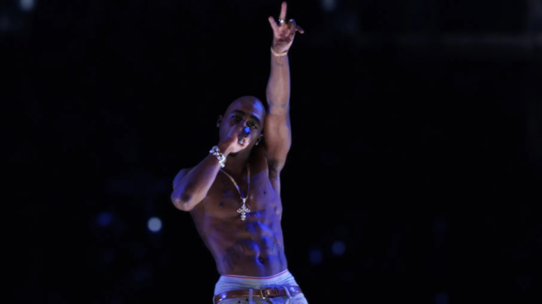 L'hologramme de Tupac au Festival Coachella en 2012