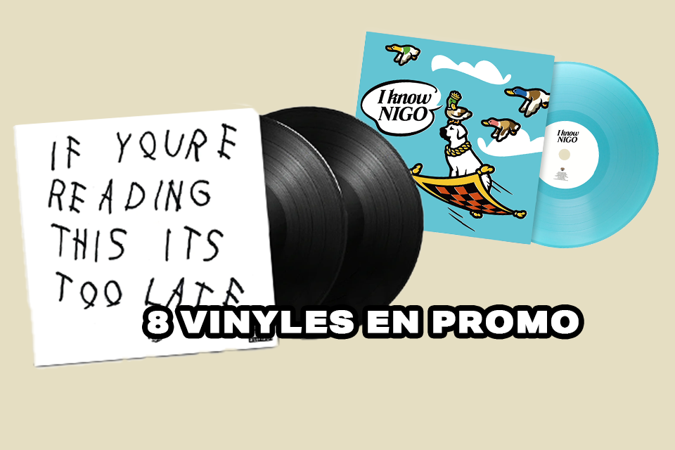 8 vinyles rap en promo