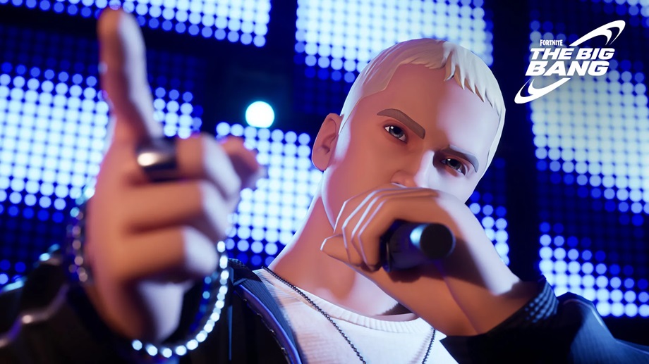 Eminem en live dans Fortnite !