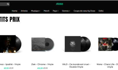 Opérations petits prix en cours sur le Dose Store