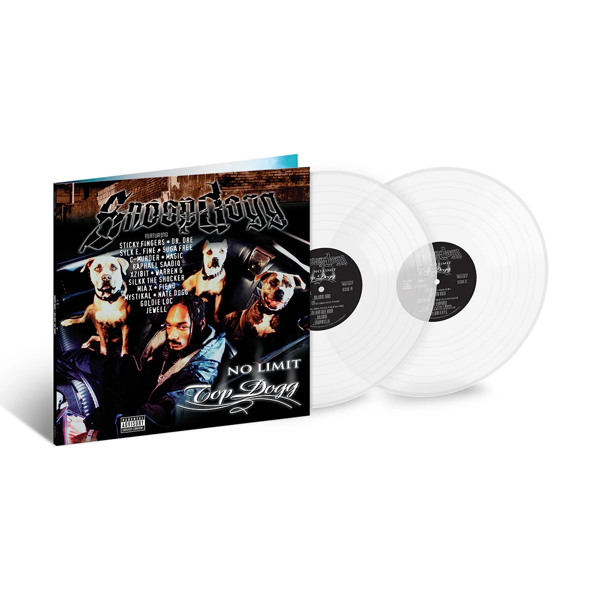 No Limit Top Dogg de Snoop Dogg en édition limitée double vinyle transparent sur le Dose Store