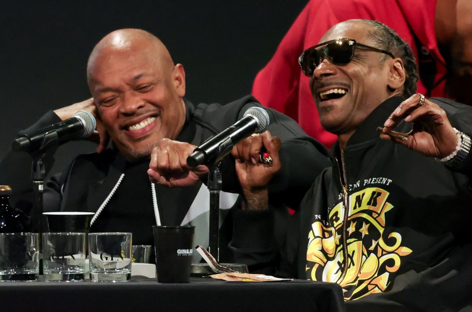 La Bromance Dr. Dre Snoop Dogg