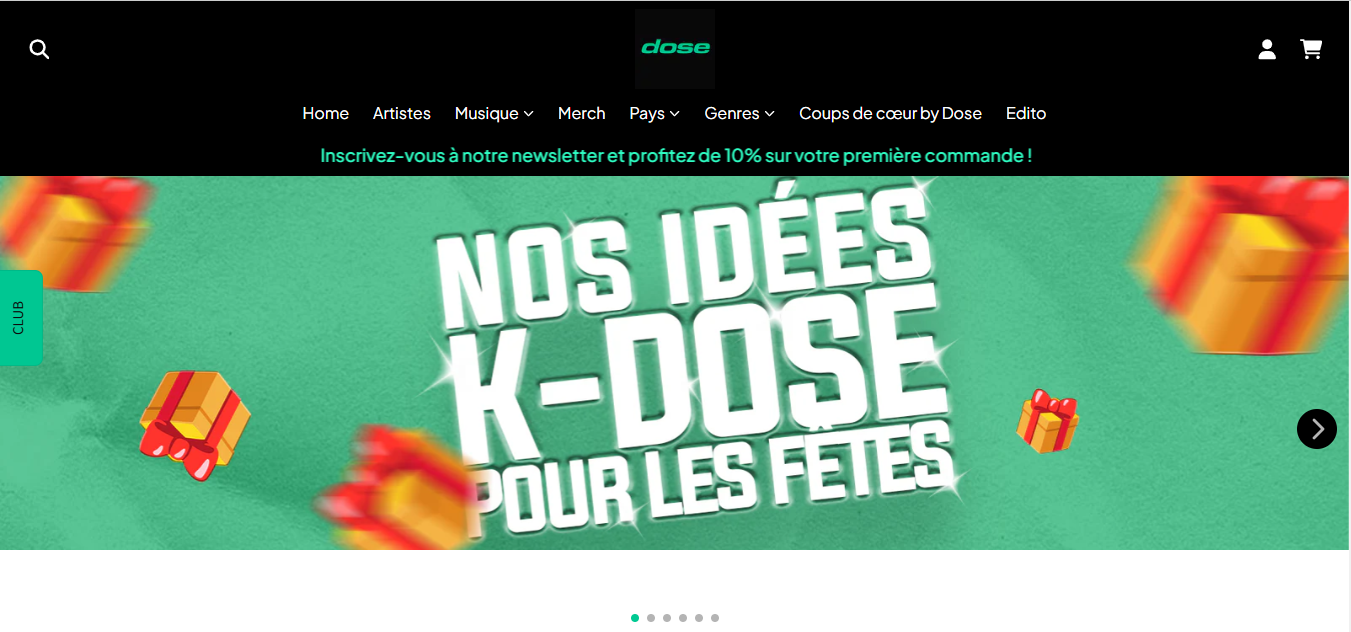dose store noel rap cadeaux2024