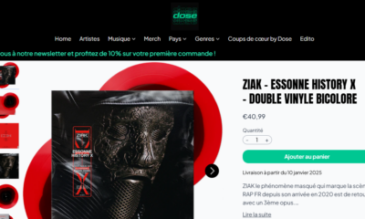 Ziak - Essonne History X Double vinyle bicolore Dose Store